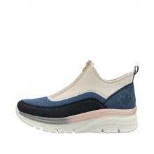 48053 Navy Multi Zip 4 UK / 37