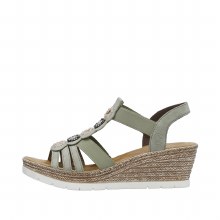619B2 Sage Wedge 4 UK / 37 EU