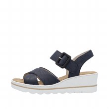 67463 Navy Wedge 4 UK / 37 EU