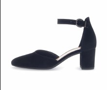 71.340 Black Suede Heel 5 UK /