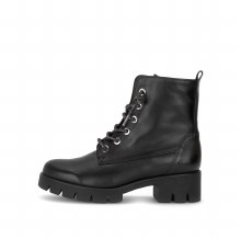 Additional picture of 8018 Black Leather With Lace