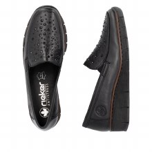 53752 Black Stud Slip On