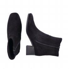 70971 Black Suede Boot 37