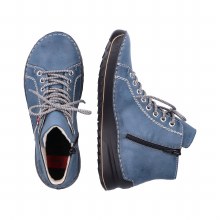 71510 Blue Zip Boot 37