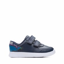 Clarks Ath Steggy Navy 4 F