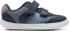 Clarks Flash Beau Navy 4 G