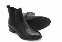 Crest Black Leather 37