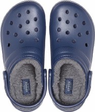 Crocs Fur Lined Navy 13