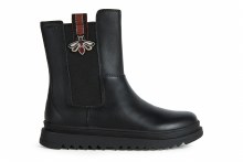 Geox GillyJaw Black Leather 35