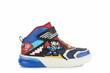 Geox J Grayjay Royal/Red 27
