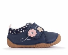 Lila Navy Leather 3 UK / 18 EU