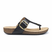 Resort Black Leather