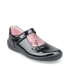 Start- Rite Giggle Blk Patent