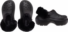 Stomp Lined Croc Black 8 UK (4