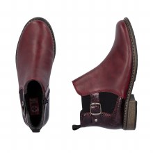 Z4965 Red Chelsea Boot 37