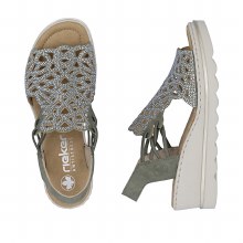 Additional picture of 67465 Sage Woven Wedge