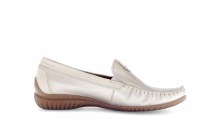 Additional picture of 66.090 Gold Moccasins 5 UK / 3