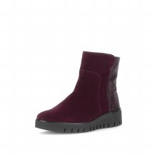 Additional picture of 8015 Mulberry Suede Ankle Boot