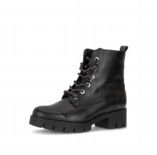Additional picture of 8018 Black Leather With Lace