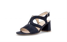 Additional picture of 81.713 Strappy Block Heel Navy