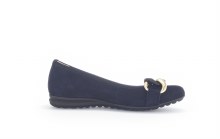 Additional picture of 82.625 Navy Suede Pump 4 UK /