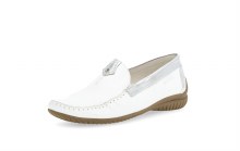 Additional picture of 86.090 White/ Silver Moccassin