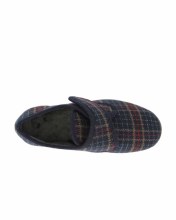 Additional picture of DB Navy Tartan Slipper
