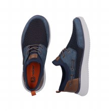 Additional picture of B9643 Navy Casual Slip On 7 UK