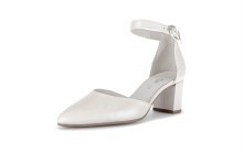 Additional picture of Block Heel Off White 4 UK / 37