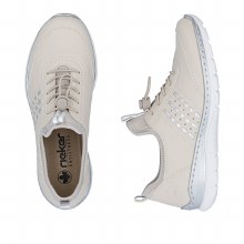 Additional picture of L3259 Cream Slip On 8 UK / 42