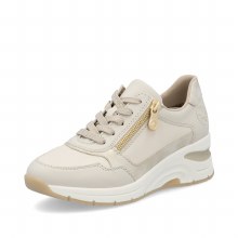 Additional picture of N9301 Beige Wedge Trainer 7 UK