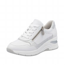 Additional picture of N9301 White Wedge Trainer 7 UK