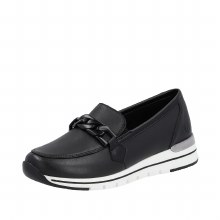 Additional picture of R6711 Black Loafer 4 UK / 37 E