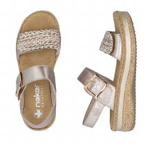 Additional picture of V0951 Beige Low Wedge