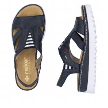 Additional picture of V44Y5 Navy Low Wedge