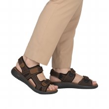 Additional picture of 26450 Brown Sporty Sandal 7 UK