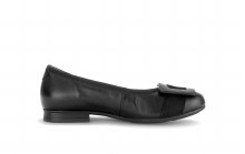 Additional picture of 3033 Black Leather Pump