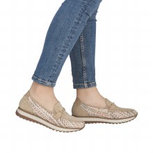 Additional picture of 49042 Beige /Marble Loafer 5 U