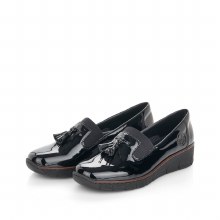 Additional picture of 53751 Black Patent Slip On