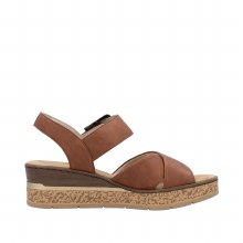 Additional picture of 63795 Tan Wedge 7 UK / 41 EU