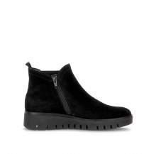 Additional picture of 8015 Black Suede Ankle Boot