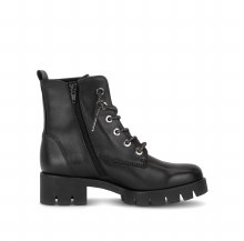 Additional picture of 8018 Black Leather With Lace