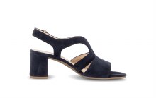 Additional picture of 81.713 Strappy Block Heel Navy