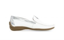 Additional picture of 86.090 White/ Silver Moccassin