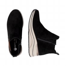 Additional picture of D0T75 Wedge Zip Ankle Black