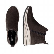 Additional picture of D0T75 Wedge Zip Ankle Brown