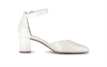 Additional picture of Block Heel Off White 5.5 UK /