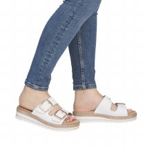 Additional picture of D0Q66 Offwhite Mule