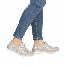 Additional picture of L3252 Ginger/Off White Slip On
