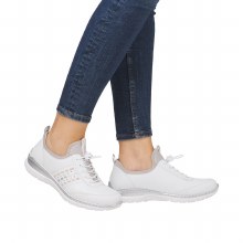 Additional picture of L3259 White Slip On 7 UK / 41